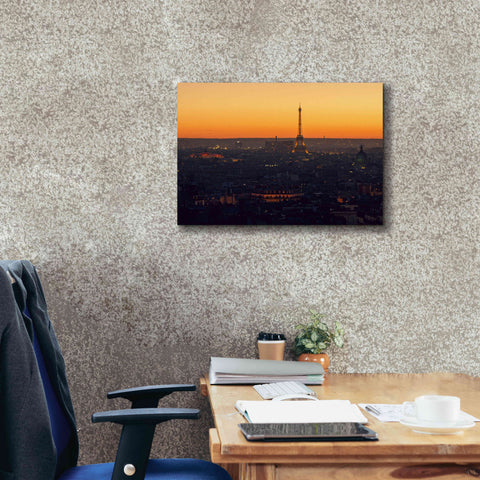 Image of 'D Paris' by Sebastien Lory, Giclee Canvas Wall Art,26 x 18