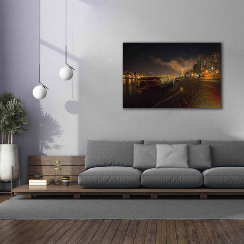 Image of 'Moody Eiffel' by Sebastien Lory, Giclee Canvas Wall Art,60 x 40