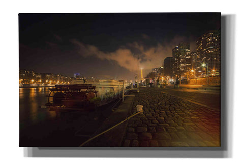 Image of 'Moody Eiffel' by Sebastien Lory, Giclee Canvas Wall Art