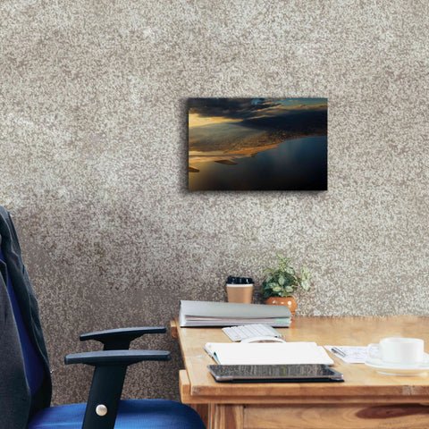 Image of 'Nice Airport' by Sebastien Lory, Giclee Canvas Wall Art,18 x 12