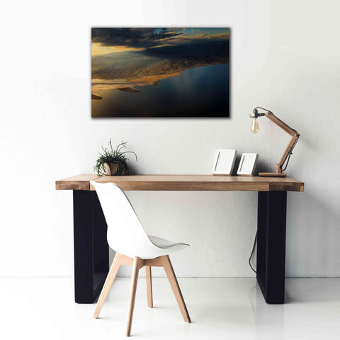 Image of 'Nice Airport' by Sebastien Lory, Giclee Canvas Wall Art,40 x 26