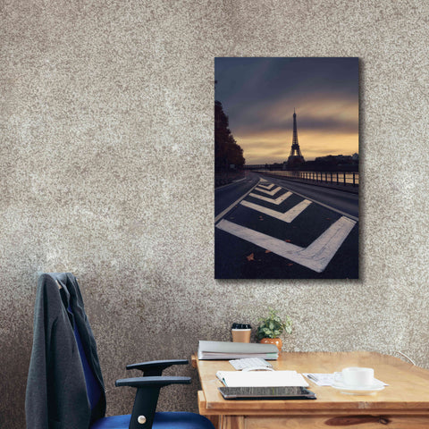 Image of 'Eiffel Tower' by Sebastien Lory, Giclee Canvas Wall Art,26 x 40