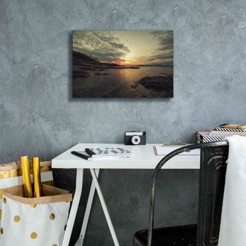 Image of 'Parc des Millionaires' by Sebastien Lory, Giclee Canvas Wall Art,18 x 12