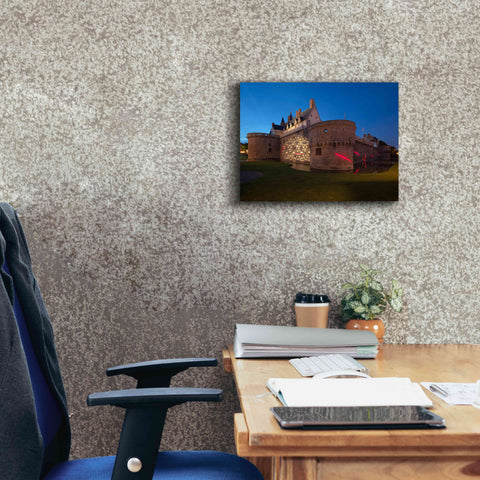 Image of 'Behind the Castle' by Sebastien Lory, Giclee Canvas Wall Art,16 x 12