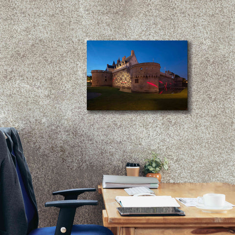 Image of 'Behind the Castle' by Sebastien Lory, Giclee Canvas Wall Art,26 x 18