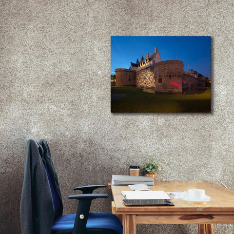 Image of 'Behind the Castle' by Sebastien Lory, Giclee Canvas Wall Art,34 x 26