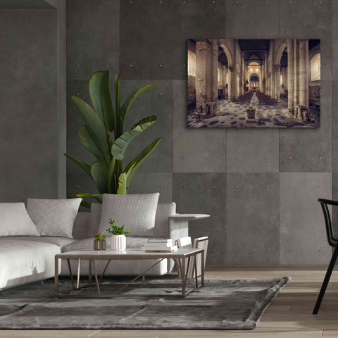 Image of 'Inside the Church' by Sebastien Lory, Giclee Canvas Wall Art,60 x 40