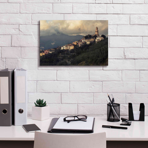 Image of 'Church' by Sebastien Lory, Giclee Canvas Wall Art,18 x 12