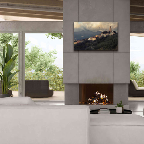 Image of 'Church' by Sebastien Lory, Giclee Canvas Wall Art,40 x 26