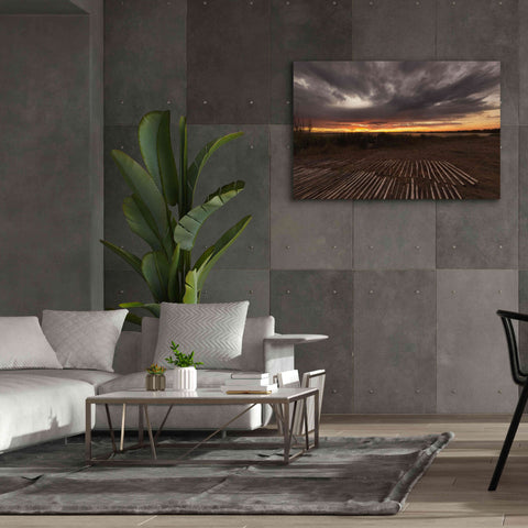 Image of 'Stormy Sunset' by Sebastien Lory, Giclee Canvas Wall Art,60 x 40