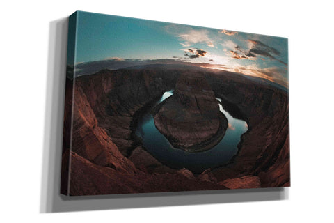 Image of 'Horseshoe Bend Sunset' by Sebastien Lory, Giclee Canvas Wall Art