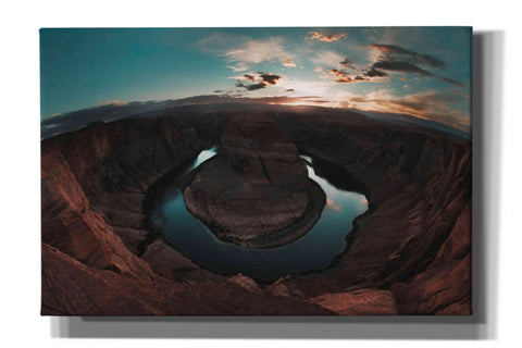 Image of 'Horseshoe Bend Sunset' by Sebastien Lory, Giclee Canvas Wall Art