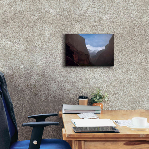 Image of 'Mistery Canyon I' by Sebastien Lory, Giclee Canvas Wall Art,18 x 12