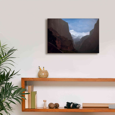 Image of 'Mistery Canyon I' by Sebastien Lory, Giclee Canvas Wall Art,18 x 12