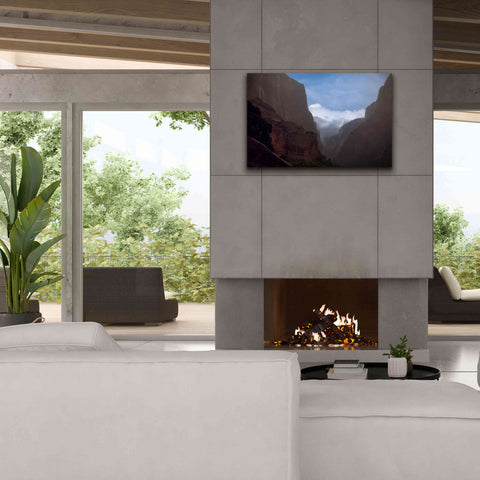 Image of 'Mistery Canyon I' by Sebastien Lory, Giclee Canvas Wall Art,40 x 26