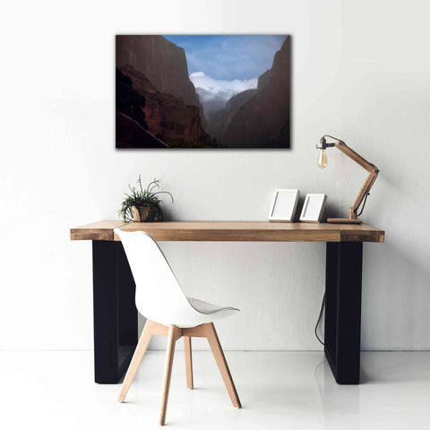 Image of 'Mistery Canyon I' by Sebastien Lory, Giclee Canvas Wall Art,40 x 26