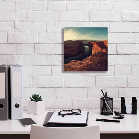 Image of 'Mistery Canyon II' by Sebastien Lory, Giclee Canvas Wall Art,12 x 12