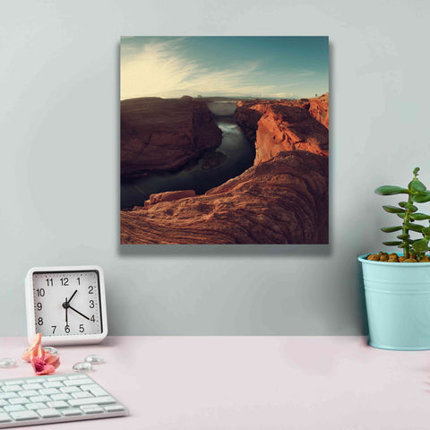 Image of 'Mistery Canyon II' by Sebastien Lory, Giclee Canvas Wall Art,12 x 12