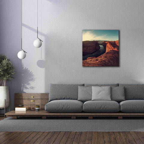 Image of 'Mistery Canyon II' by Sebastien Lory, Giclee Canvas Wall Art,37 x 37