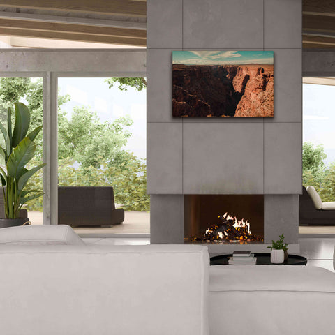 Image of 'Mistery Canyon III' by Sebastien Lory, Giclee Canvas Wall Art,40 x 26