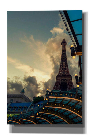 Image of 'Eiffel Vegas' by Sebastien Lory, Giclee Canvas Wall Art