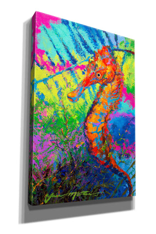 Image of 'Miniature Majesty of the Ocean Orange Caribbe' by Jace D McTier, Giclee Canvas Wall Art