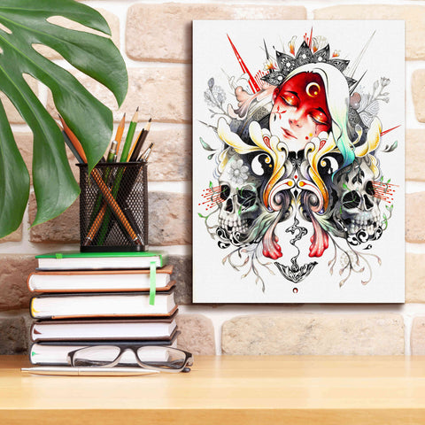 Image of 'Eclipse' by MinJae, Giclee Canvas Wall Art,12 x 16