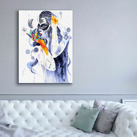 Image of 'Flower' by MinJae, Giclee Canvas Wall Art,40 x 54