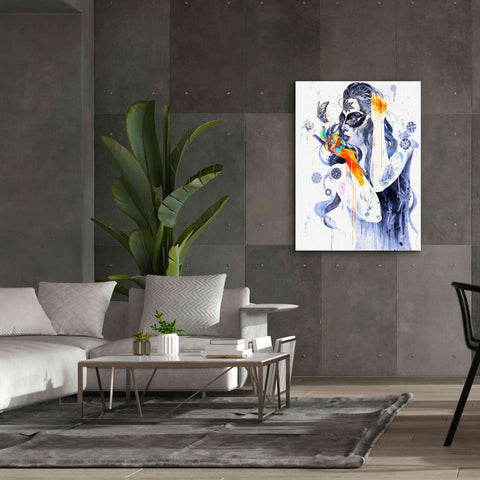 Image of 'Flower' by MinJae, Giclee Canvas Wall Art,40 x 54