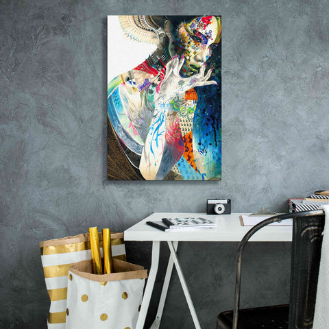 Image of 'Indian' by MinJae, Giclee Canvas Wall Art,18 x 26