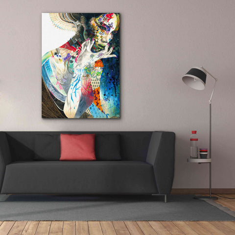Image of 'Indian' by MinJae, Giclee Canvas Wall Art,40 x 54