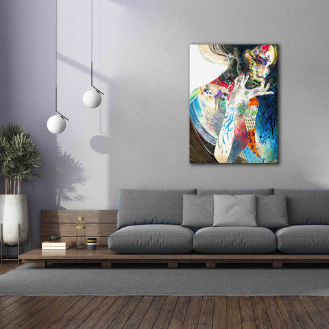 Image of 'Indian' by MinJae, Giclee Canvas Wall Art,40 x 54