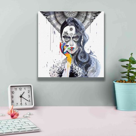 Image of 'Janus' by MinJae, Giclee Canvas Wall Art,12 x 12