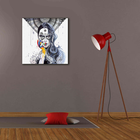 Image of 'Janus' by MinJae, Giclee Canvas Wall Art,26 x 26