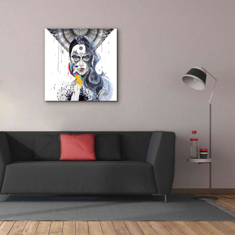 Image of 'Janus' by MinJae, Giclee Canvas Wall Art,37 x 37