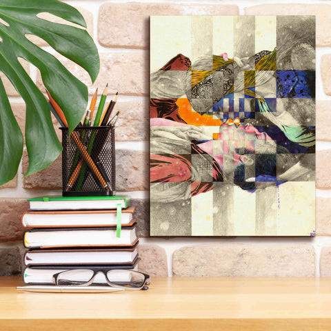 Image of 'Kiss ll' by MinJae, Giclee Canvas Wall Art,12 x 16