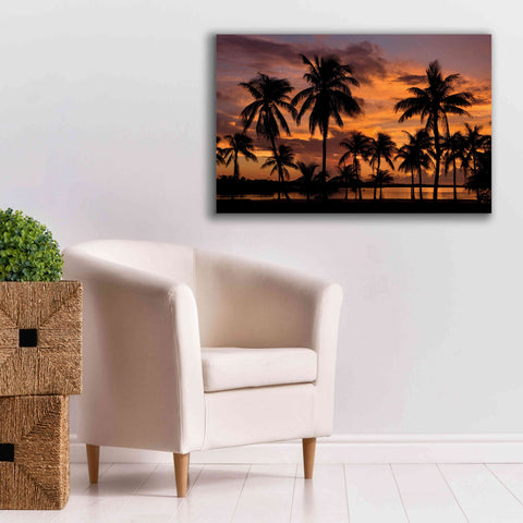 Image of 'Marathon Key Sunset' by Mike Jones, Giclee Canvas Wall Art,40 x 26