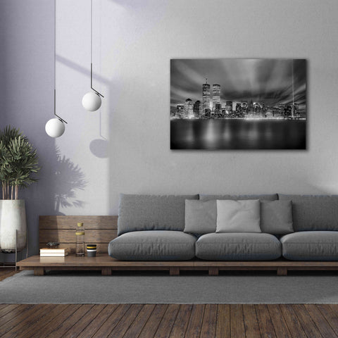 Image of 'NYC WTC Skyline' by Mike Jones, Giclee Canvas Wall Art,60 x 40