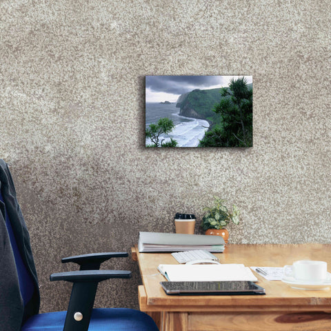 Image of 'Pololu Valley' by Mike Jones, Giclee Canvas Wall Art,18 x 12