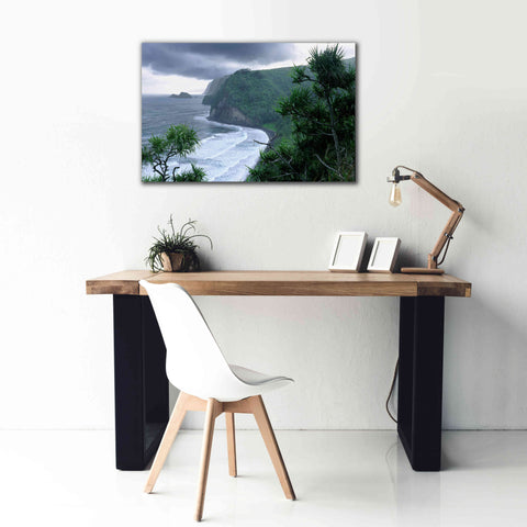 Image of 'Pololu Valley' by Mike Jones, Giclee Canvas Wall Art,40 x 26