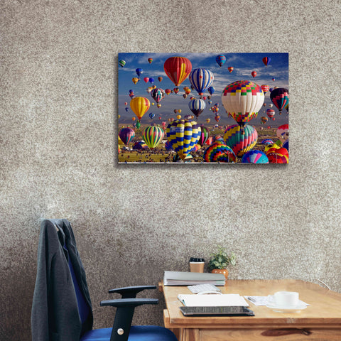 Image of 'Saturday Th' by Mike Jones, Giclee Canvas Wall Art,40 x 26