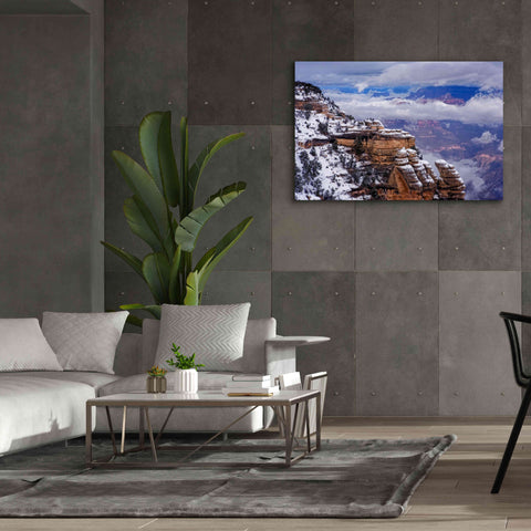 Image of 'Storm Clouds Mather Point' by Mike Jones, Giclee Canvas Wall Art,60 x 40