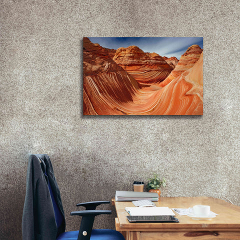 Image of 'The Wave Classic View' by Mike Jones, Giclee Canvas Wall Art,40 x 26