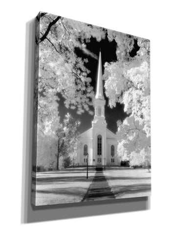 Image of 'Westfield Church Infrared' by Mike Jones, Giclee Canvas Wall Art