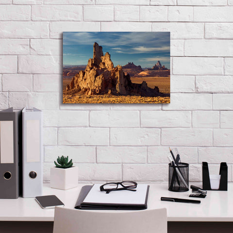 Image of 'Agathia Peak Rock' by Mike Jones, Giclee Canvas Wall Art,18 x 12