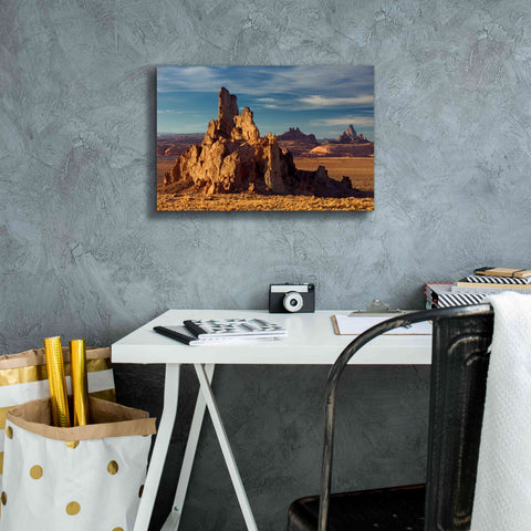 Image of 'Agathia Peak Rock' by Mike Jones, Giclee Canvas Wall Art,18 x 12
