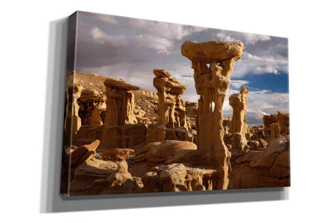 Image of 'Ah She Sle Pah Alien Throne' by Mike Jones, Giclee Canvas Wall Art