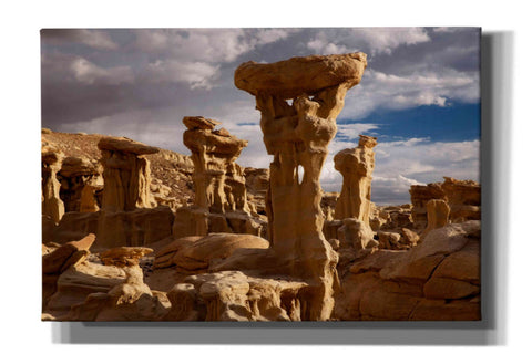 Image of 'Ah She Sle Pah Alien Throne' by Mike Jones, Giclee Canvas Wall Art