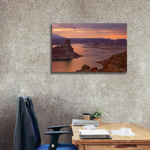 Image of 'Alstrom Point Sunrise' by Mike Jones, Giclee Canvas Wall Art,40 x 26