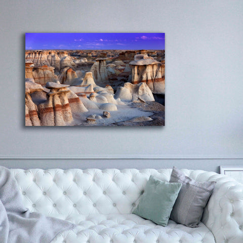 Image of 'Bisti Badlands' by Mike Jones, Giclee Canvas Wall Art,60 x 40